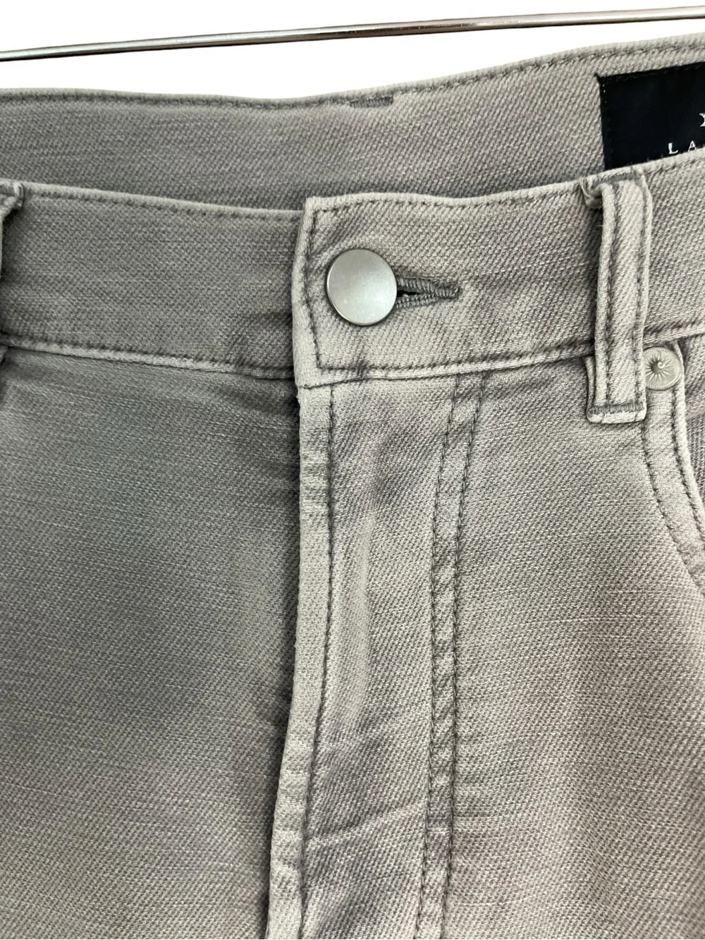 Lamberti Slim Straight Jeans Light Gray